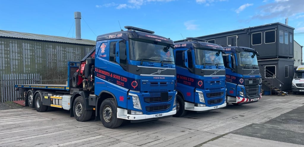 RN Roberts fleet lorry